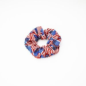 Patriotic Scrunchie ~ Bun Holder ~ Hair